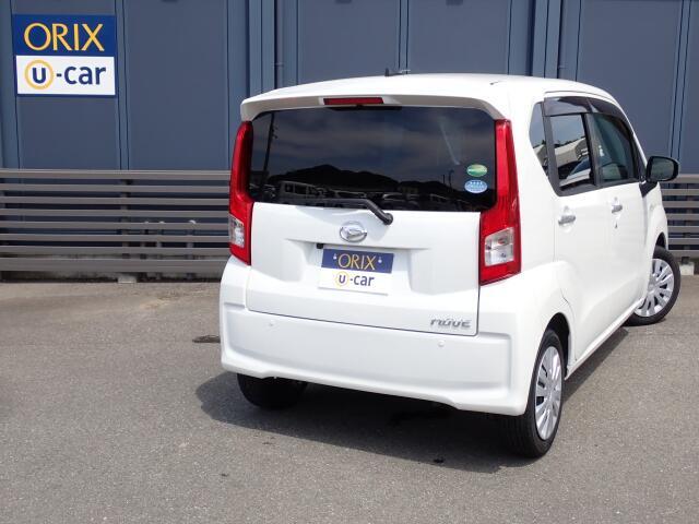 リヤビューの画像になります。オリックス認定中古車には、ご購入後も安心してお乗りいただくために、独自の「オリックス認定中古車保証」をお付けしています。