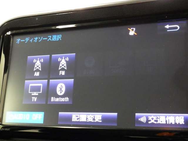 ブルートゥースオーディオ機能付です！お持ちの　i-Pоdなどで音楽を楽しめます。