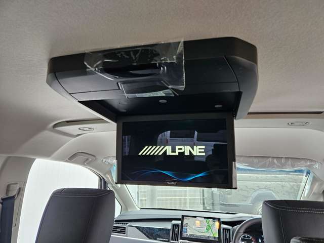 ALPINE　12.8型フリップダウンモニター☆令和7年式　デリカDD：5　ディーゼル　2.2　入庫しました☆スタッフ一同ご来店お待ちしております。シーアールエス横浜☆045-532-9000☆