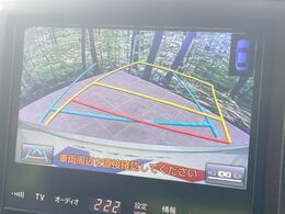 【バックカメラ】駐車時に後方がリアルタイム映像で確認できます。大型商業施設や立体駐車場での駐車時や、夜間のバック時に大活躍！運転スキルに関わらず、今や必須となった装備のひとつです！