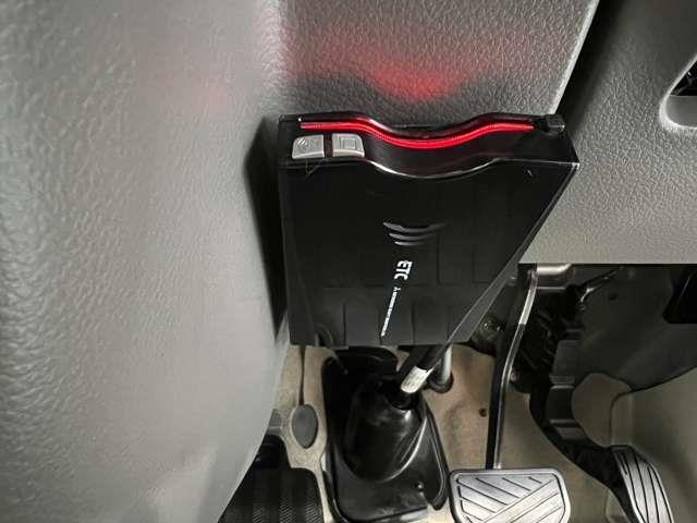高速走行もスムーズにお支払いが可能な【ETC】ご納車までにセットアップを行い、ご納車時にはご利用いただけるようにいたします。