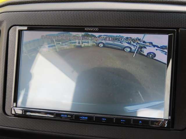 車庫入れもお任せのバックカメラ付き！