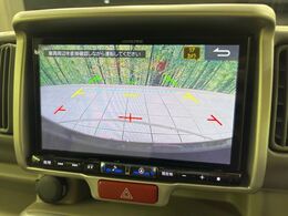 【バックカメラ】駐車時に後方がリアルタイム映像で確認できます。大型商業施設や立体駐車場での駐車時や、夜間のバック時に大活躍！運転スキルに関わらず、今や必須となった装備のひとつです！