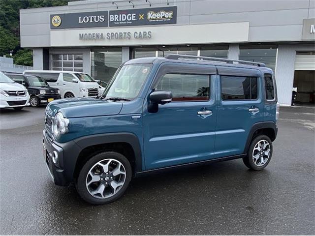 スズキ　ハスラー　特別仕様車ツートーン　JスタイルIIターボ 全方位モニター付メモリーナビ装着車　4WD/シートヒーター/パドルシフト/スズキデュアルカメラブレーキサポート/ETC/エンジンスターター/