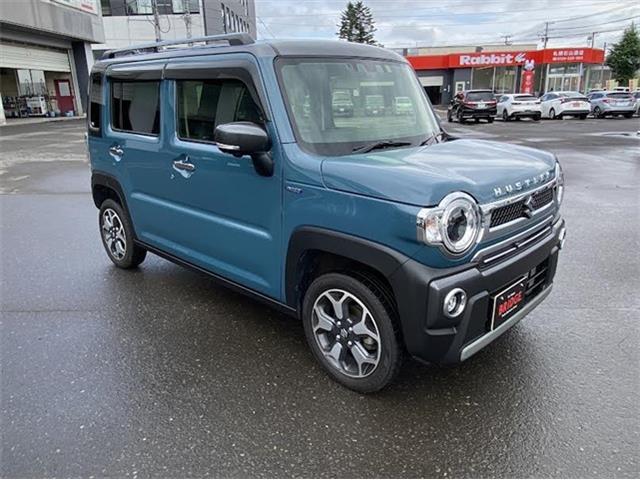 スズキ　ハスラー　特別仕様車ツートーン　JスタイルIIターボ 全方位モニター付メモリーナビ装着車　4WD/シートヒーター/パドルシフト/スズキデュアルカメラブレーキサポート/ETC/エンジンスターター/