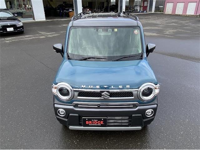 スズキ　ハスラー　特別仕様車ツートーン　JスタイルIIターボ 全方位モニター付メモリーナビ装着車　4WD/シートヒーター/パドルシフト/スズキデュアルカメラブレーキサポート/ETC/エンジンスターター/