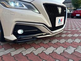 【TRDエアロ】人気のTRDエアロを装備！クルマの外観がよりスタイリッシュになり、街中で存在感あふれる1台に♪将来買い替える時にもリセールに影響しやすく、価値ある人気の装備です！