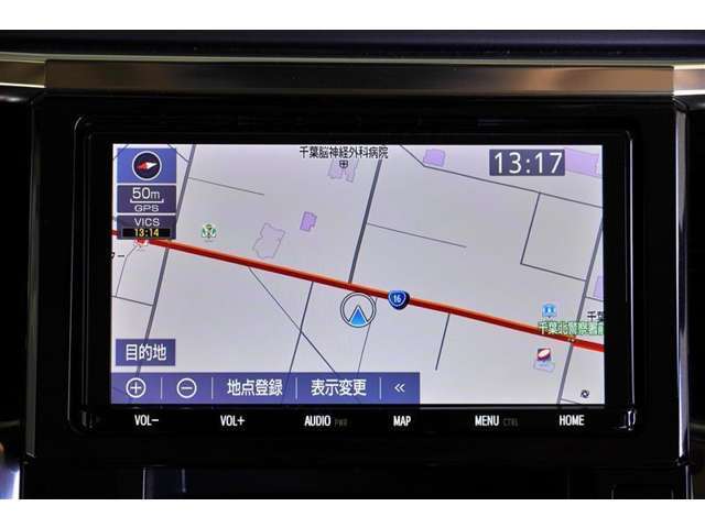【純正ナビ】　充実した機能、使いやすい純正ナビです。