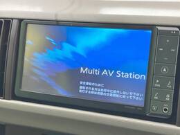 【ナビゲーション】目的地までしっかり案内してくれる使いやすいナビ。Bluetooth接続すればお持ちのスマホやMP3プレイヤーの音楽を再生可能！毎日の運転がさらに楽しくなります！！