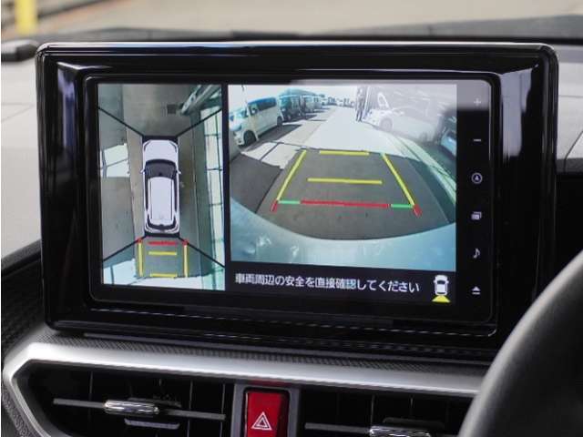◆全周囲カメラシステム◆運転席から見えにくい後方などをナビ画面で確認でき運転を支援するシステムです！