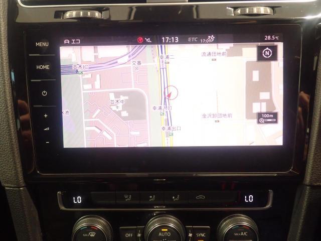 Volkswagen純正インフォテイメントシステムDiscoverPro、9.2インチフレームレス、タッチスクリーンナビゲーション装着