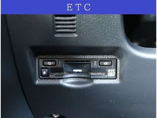 【ETC】純正ビルトインタイプのETC2.0です。専用設計になりますのでデザインもスッキリです。