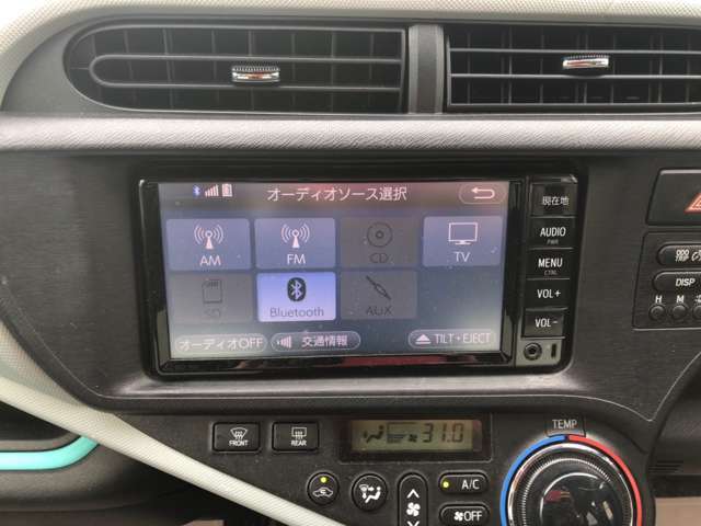 【純正SDナビ】Bluetoothオーディオ装備なので運転中もお好きな音楽を聴きながらの快適ドライブを♪