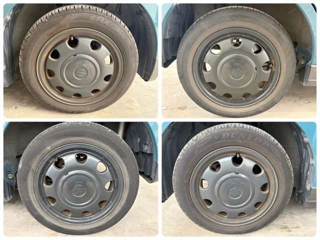 タイヤも足回りもバッチリ！