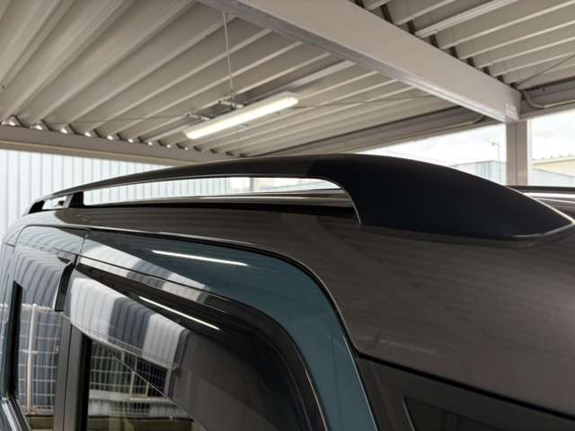 ルックスだけではございません！便利なルーフレールも装備！