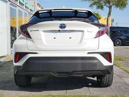 真後ろから見た状態です。