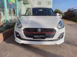 カッコよさと可愛らしさを兼ね備えたフロントグリルですね！