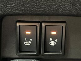 【シートヒーター】寒い日に重宝するシートヒーター！エアコンより早く温まってくれるので寒がりの人も安心ですね♪エアコンの温風は乾燥するから苦手、という方にもをおすすめです。