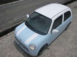 ●ルーフのホワイトカラーが良い雰囲気です。