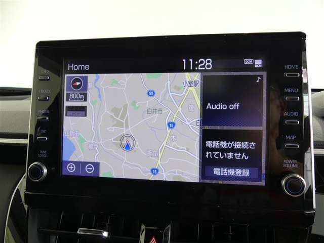 目的地をセットして迷わず目的地にGO！※地図更新（有料）をすることにより新しい道を案内する事が出来ます。【製造年式により、地図の更新（有料）が出来ない物もあります。】