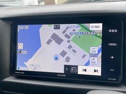 メモリナビ搭載。最新型のナビへの交換も可能です。