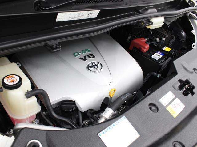 2GR-FKS型 3.5L V6 DOHCエンジン搭載、FF駆動です。