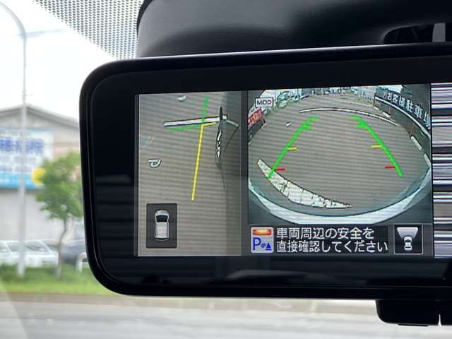 サイドも確認出来、縦列駐車もし易いです！