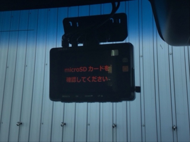 ドライブレコーダー搭載です！