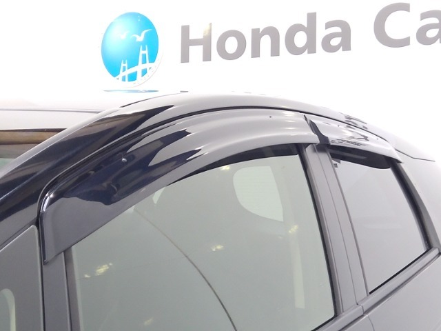 車内の空気の入れ替えだけでなく、雨天時の雨の入り込みや紫外線防止にも役立つドアバイザー装着済みです。