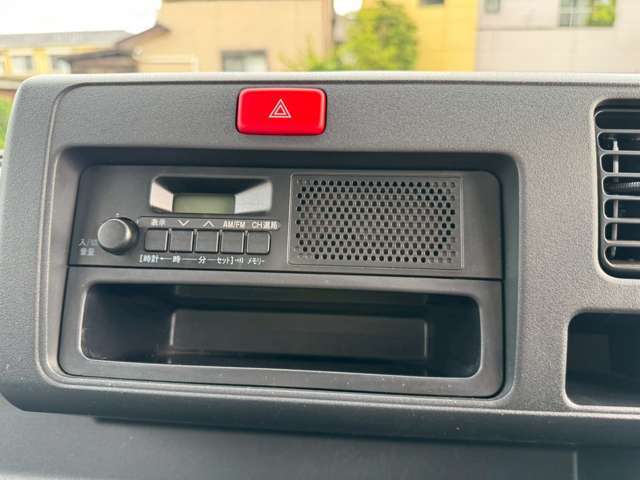 FMラジオ付き
