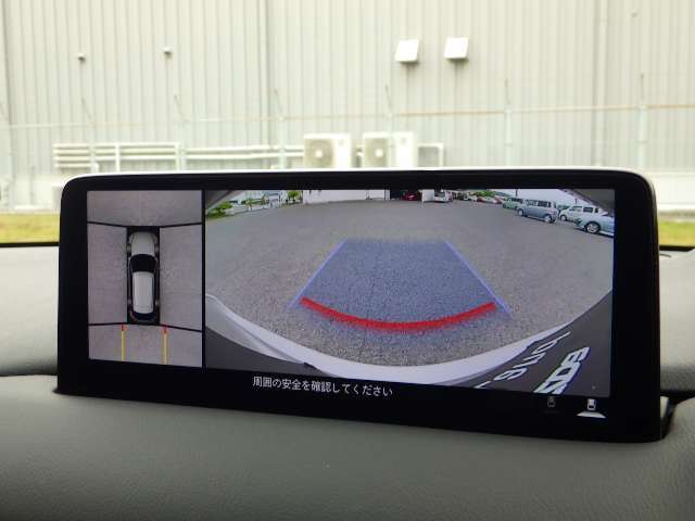 人気の360°ビューモニター付き♪狭い駐車場でも安心です♪