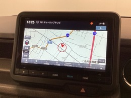 ギャザズナビ搭載です。知らない道も安心ですね！