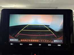 【バックカメラ】便利なバックカメラで安全確認もできます。駐車が苦手な方にもオススメな便利機能です。