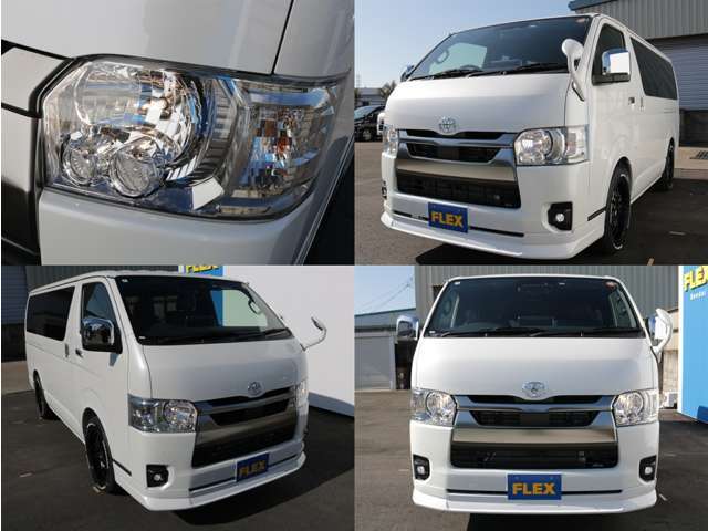 LEDヘッドライトなので夜間走行でも安心して運転していただけます！！さらにグリルもダークプライムS専用になっております！！