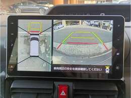 全方位カメラ映像/純正9インチナビ
