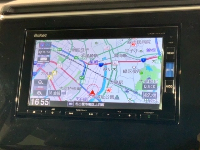 ギャザズナビ搭載です。知らない道も安心ですね！