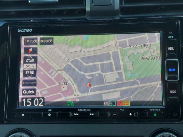 【カーナビ】『カーナビ』の画像になります。ナビ利用時のマップ表示は見やすく、いつものドライブがグッと楽しくなります！