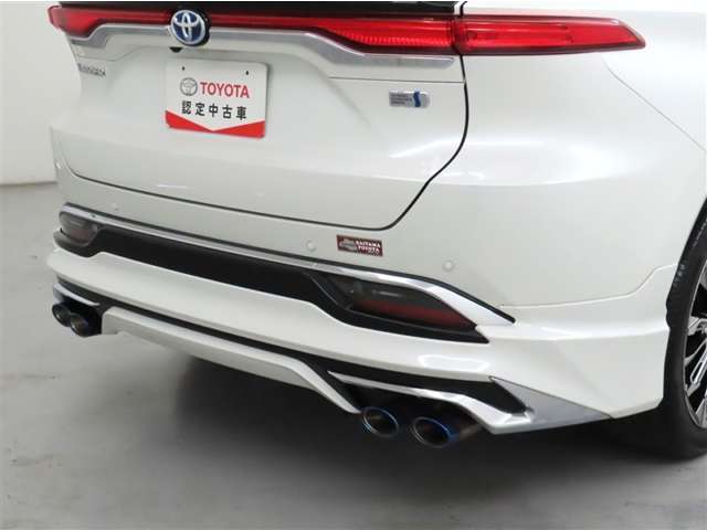 モデリスタ製リヤスカートを装着しております。