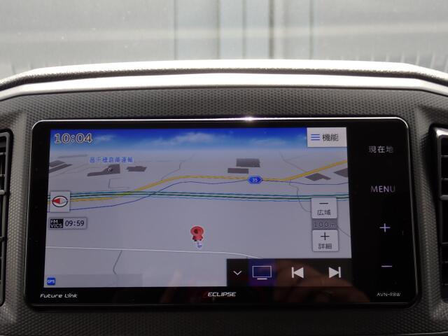ナビ装備で知らない場所もあっという間に検索♪ちょっとしたお出かけや旅行もこれでばっちりですね。
