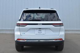水平デザインのLEDテールランプがリアを引き締め、同時に後方車両からの視認性を高めています。