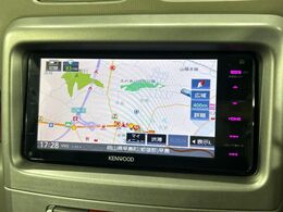 【ナビゲーション】目的地までしっかり案内してくれる使いやすいナビ。Bluetooth接続すればお持ちのスマホやMP3プレイヤーの音楽を再生可能！毎日の運転がさらに楽しくなります！！