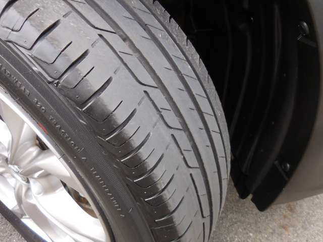 タイヤの状態です