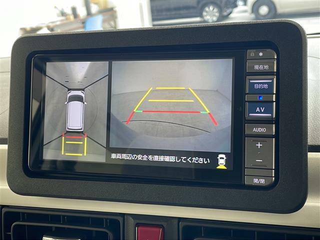 【　全方位カメラ　】上から見下ろしたように駐車が可能です。安心して縦列駐車も可能です♪