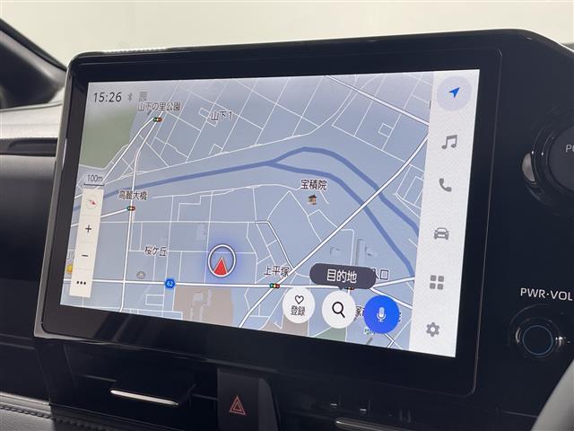 【カーナビ】『カーナビ』の画像になります。ナビ利用時のマップ表示は見やすく、いつものドライブがグッと楽しくなります！