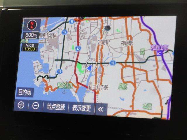 トヨタ純正ナビゲーション付きです。（T-Connect機能ご利用無料申込期間　～2026年12月31日。）