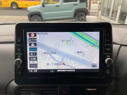 純正9型ナビ付き！Bluetooth　フルセグTV＆DVD視聴可能です！