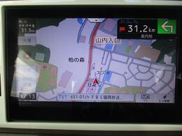 メモリーナビも搭載♪ナビ機能以外ではCD、DVD再生、地デジTVの視聴、BlueToothなどが使えます☆