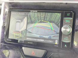 【パノラマモニター】専用のカメラにより、上から見下ろしたような視点で360度クルマの周囲を確認することができます☆死角部分も確認しやすく、狭い場所での切り返しや駐車もスムーズに行えます。