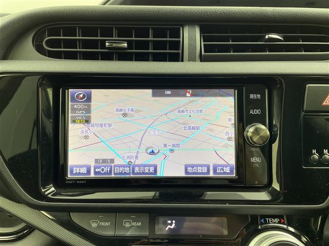 【純正ナビ】専用設計で車内の雰囲気にマッチ！ナビ利用時のマップ表示は見やすく、いつものドライブがグッと楽しくなります！