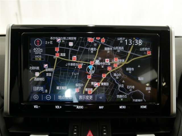 メモリーナビゲーションです